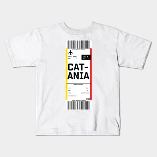 Boarding pass for Catania Kids T-Shirt